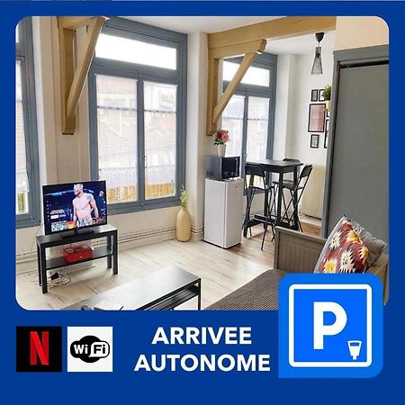 015 Chic & Cosy Studio 41M2 Hypercentre Wifi Smart Tv Netflix Saint-Etienne  Dış mekan fotoğraf