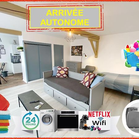 015 Chic & Cosy Studio 41M2 Hypercentre Wifi Smart Tv Netflix Saint-Etienne  Dış mekan fotoğraf